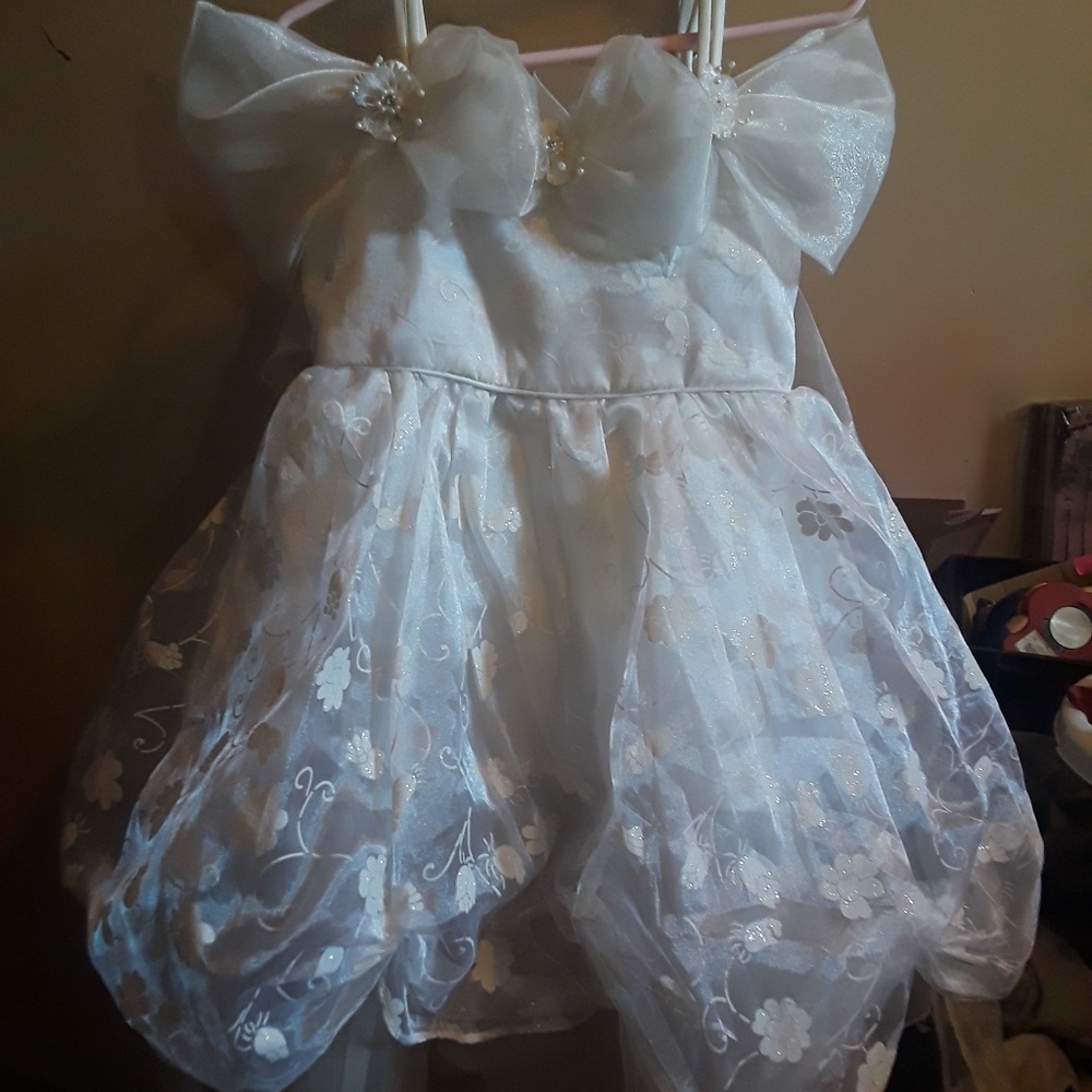 Flower girl/pageant dress sz 1-2